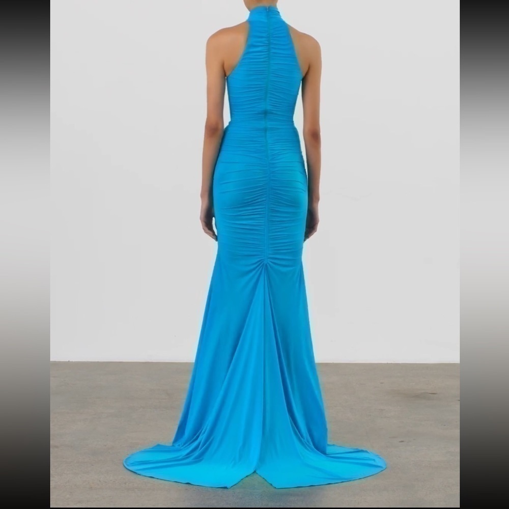 Alex Perry Lorne Gown Blue — image 5 of 6
